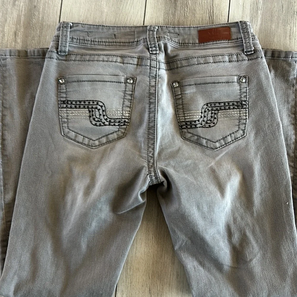 VGS skinny fit jeans size 6 gray